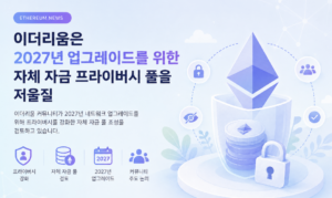 이더리움 프라이버시 풀 논의, 2027년 업그레이드와 어떤 관련이 있을까? 2 이더리움 프라이버시 풀 논의, 2027년 업그레이드와 어떤 관련이 있을까?