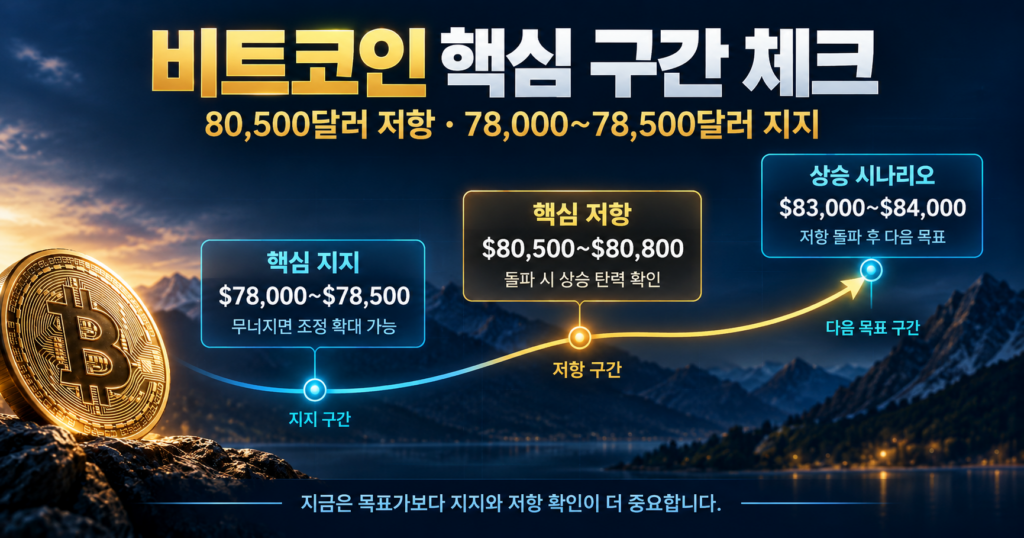 비트코인 8만 달러 다시 넘을까? 80,500달러가 중요한 이유 2 80,500달러가 중요한 이유