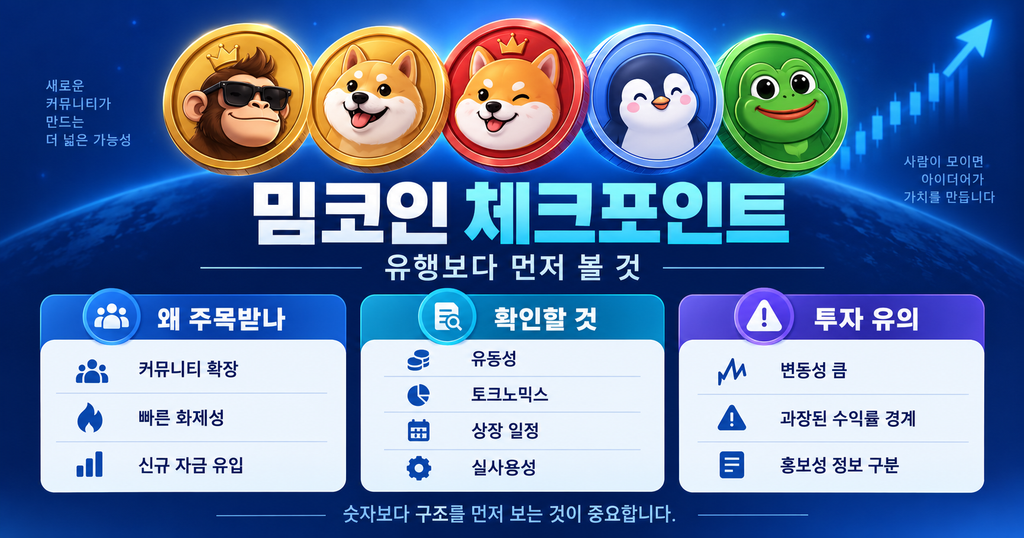 2026 밈코인 5종 비교|DOGE·SHIB·PEPE부터 신규 Apeing까지 2 2026 밈코인 5종 비교
